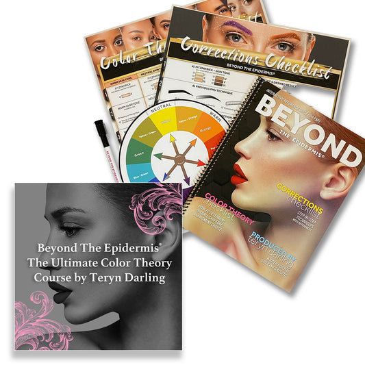 Color Theory Mastery Bundle – Beyond the Epidermis™ Course + Starter Kit or Pro Guide