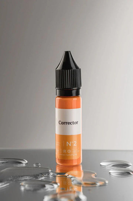 Hanafy Corrector N2 Pigment - Best Correction Pigment for Purple or Blue-Tinted PMU
