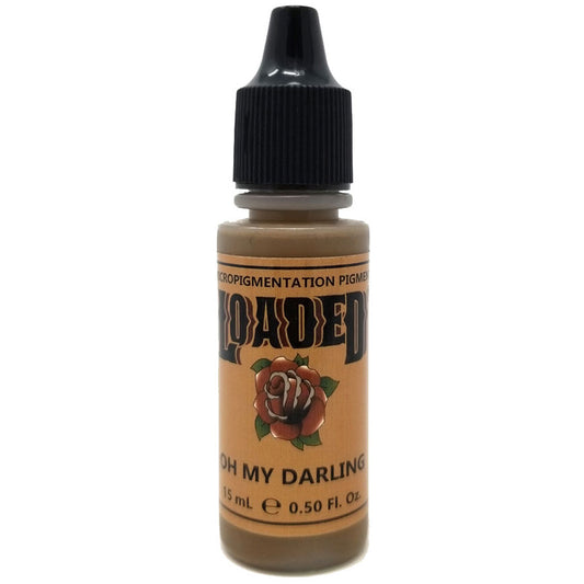 Oh My Darling permanent makeup pigment for blonde or red-toned brow clients, sold at Girlz Ink.