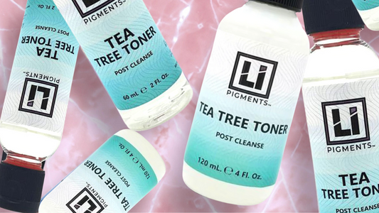 Why PMU Artists are Obsessed with Li Pigments Tea Tree Toner