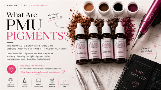 What Are PMU Pigments? A Complete Guide for PMU Artists
