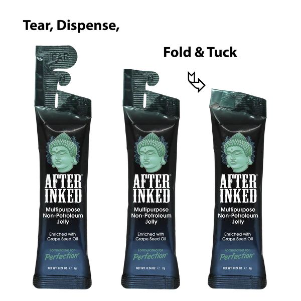 After Inked® - NPJ - Non Petroleum Jelly Packs