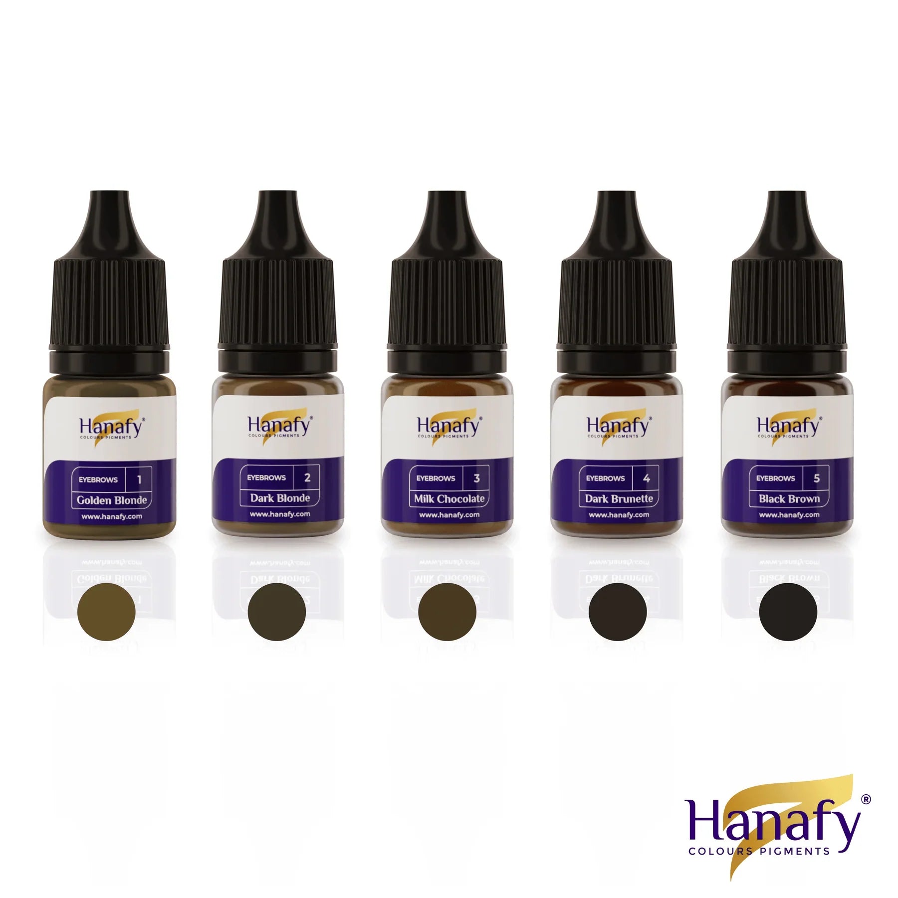 Hanafy - 5ml Original Eyebrow Mini Set