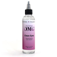 Teryn Darling’s OMG Clean Eyez – antifungal, pH-balanced eyelid and lash cleanser for PMU and lash artists. Gently removes oil and debris while protecting sensitive skin and promoting clean, healthy eyes.

