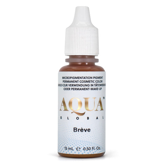 Aqua Global Brève Pigment – 15ml soft medium brown for natural-looking brows