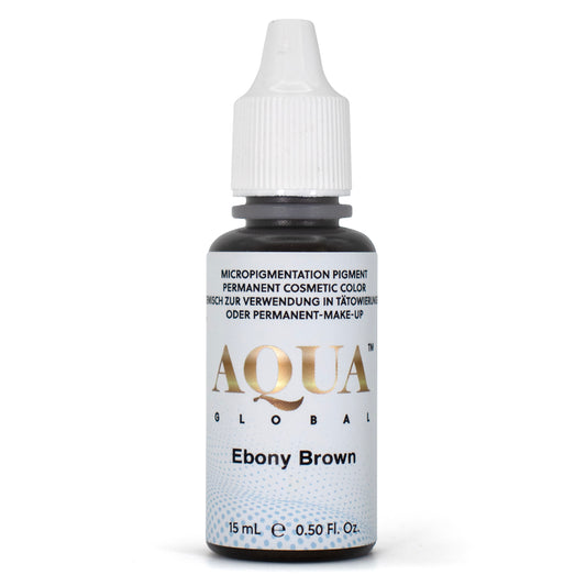 Aqua Global Ebony Brown Pigment – 15ml dark black-brown for maximum saturation