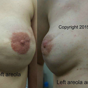 Aqua Lighten-Up pigment bottle in 15ml size, ideal for modifying and brightening eyebrow pigments.

