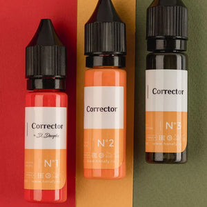 Hanafy Corrector N2 Bottle with Water Droplets - High-Quality Pigment for Color Balancing