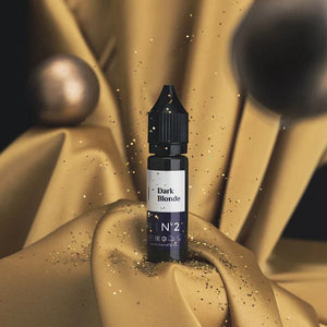 Luxury Styled Hanafy Dark Blonde N2 Pigment Bottle with Golden Fabric