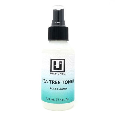 LI Pigments Tea Tree Toner 4oz—refreshing post-cleanse formula for PMU procedures, designed to soothe, cool, and rebalance the skin.