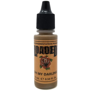 Oh My Darling permanent makeup pigment for blonde or red-toned brow clients, sold at Girlz Ink.