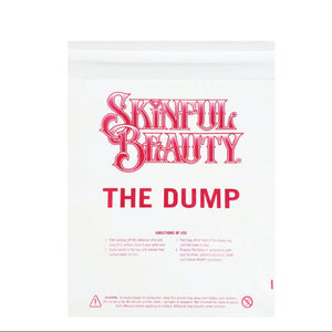 The Dump peel-and-stick waste disposal bags for PMU artists