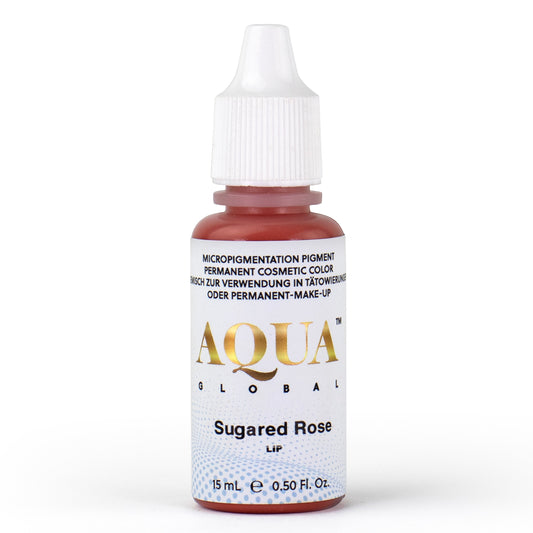Aqua Lip pigment bottle of Sugared Rose by Li Pigments.