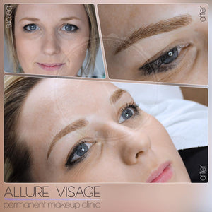 Beautifully healed brows created with Velvet Cappuccino by Ania Wichowska-Kujawa.