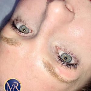 Whiskey Brown pigment by Loaded used by Mary Ritcherson for a natural, golden-toned PMU brow result.